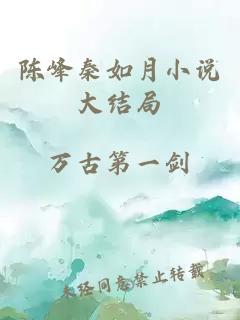 陈峰秦如月小说大结局