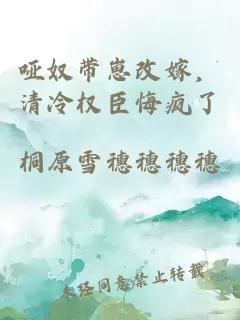 哑奴带崽改嫁，清冷权臣悔疯了